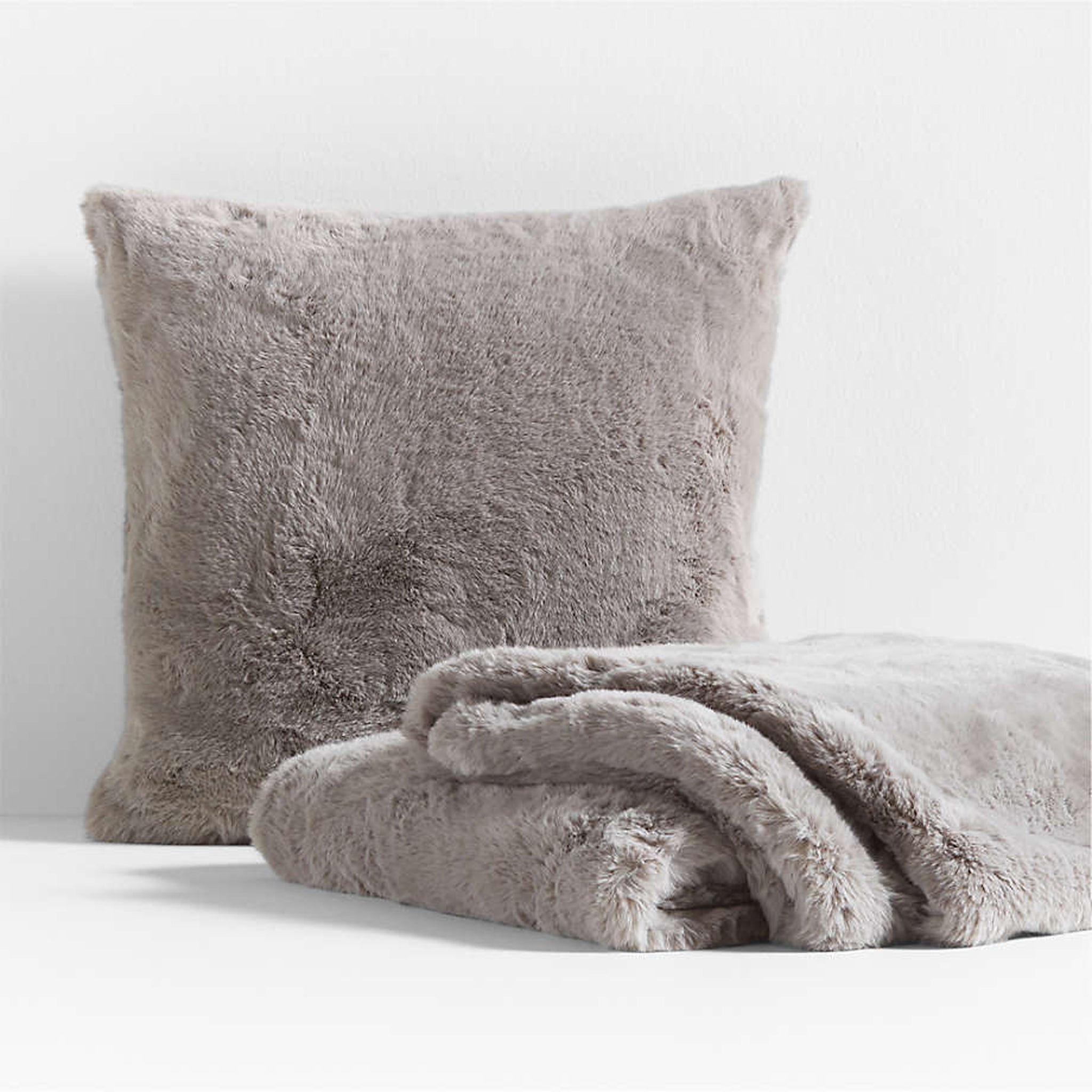 Clouded Pillow - Light Grey