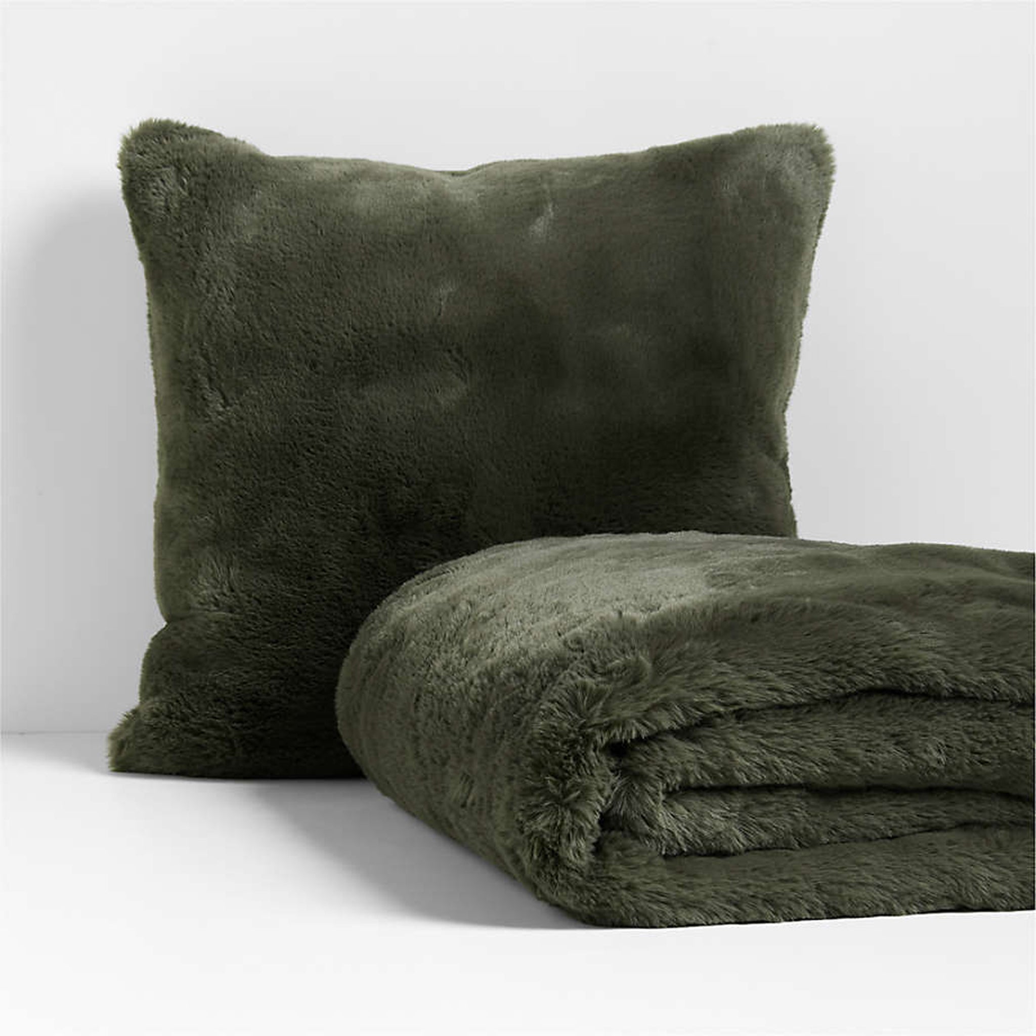 Clouded Pillow - Sage Green