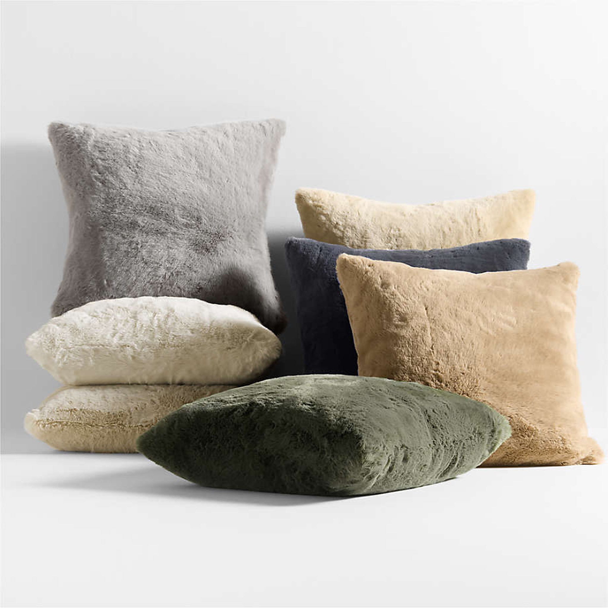 Clouded Pillow - Light Grey
