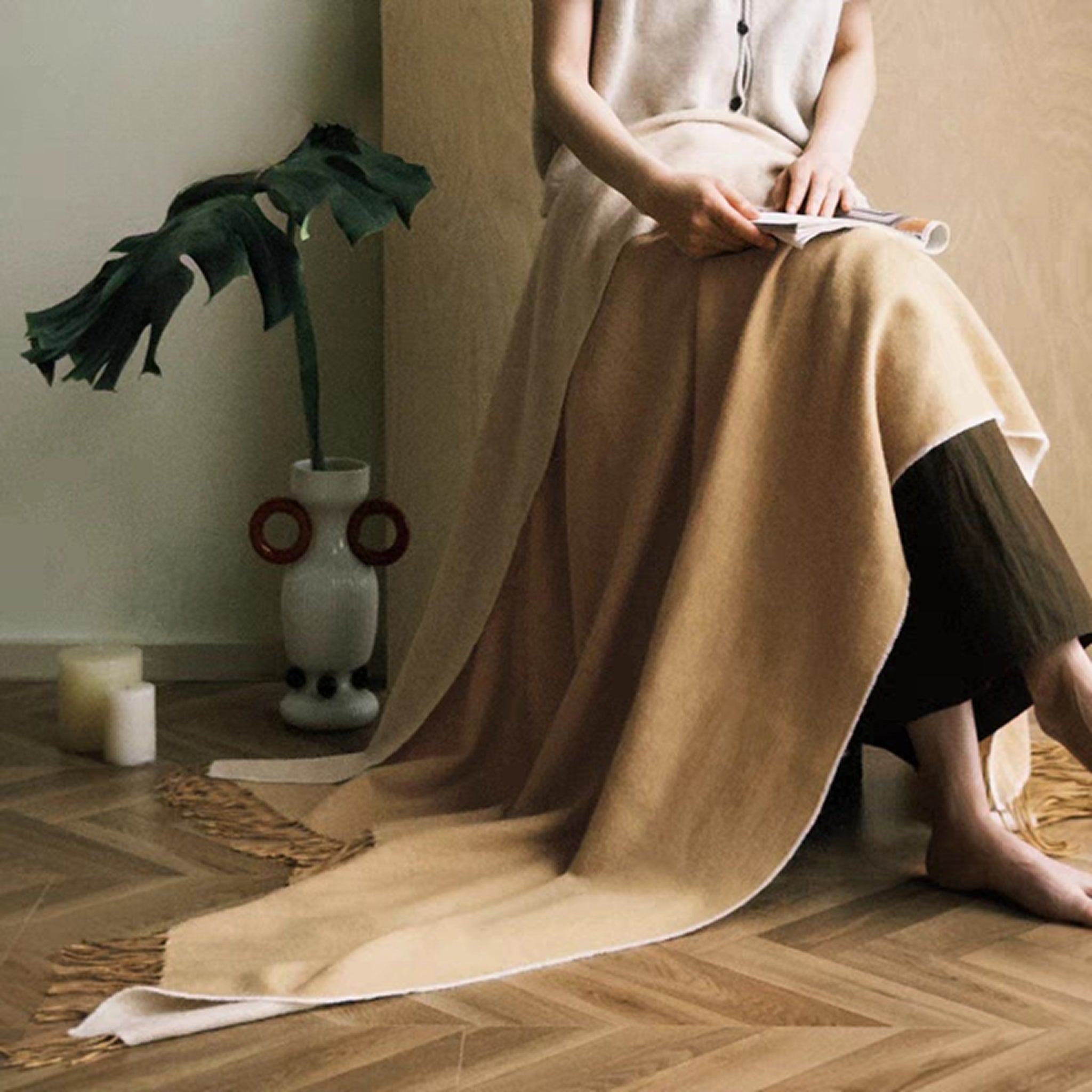 Danika Throw - Mustard