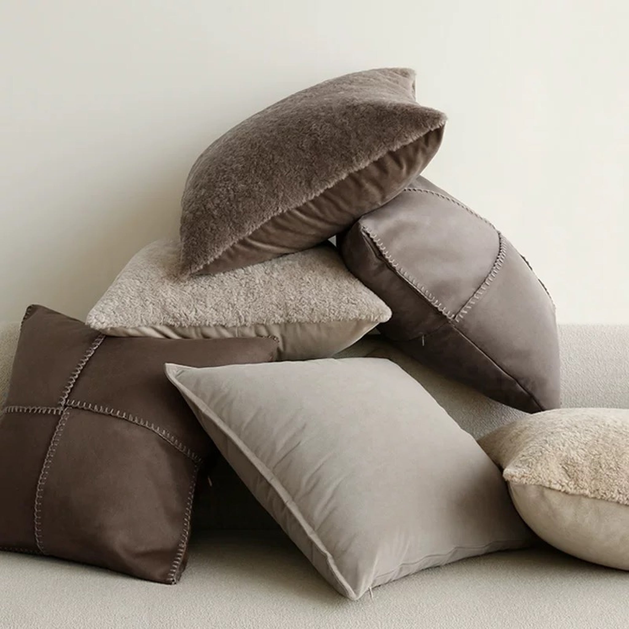 Monroe Pillow - Brown