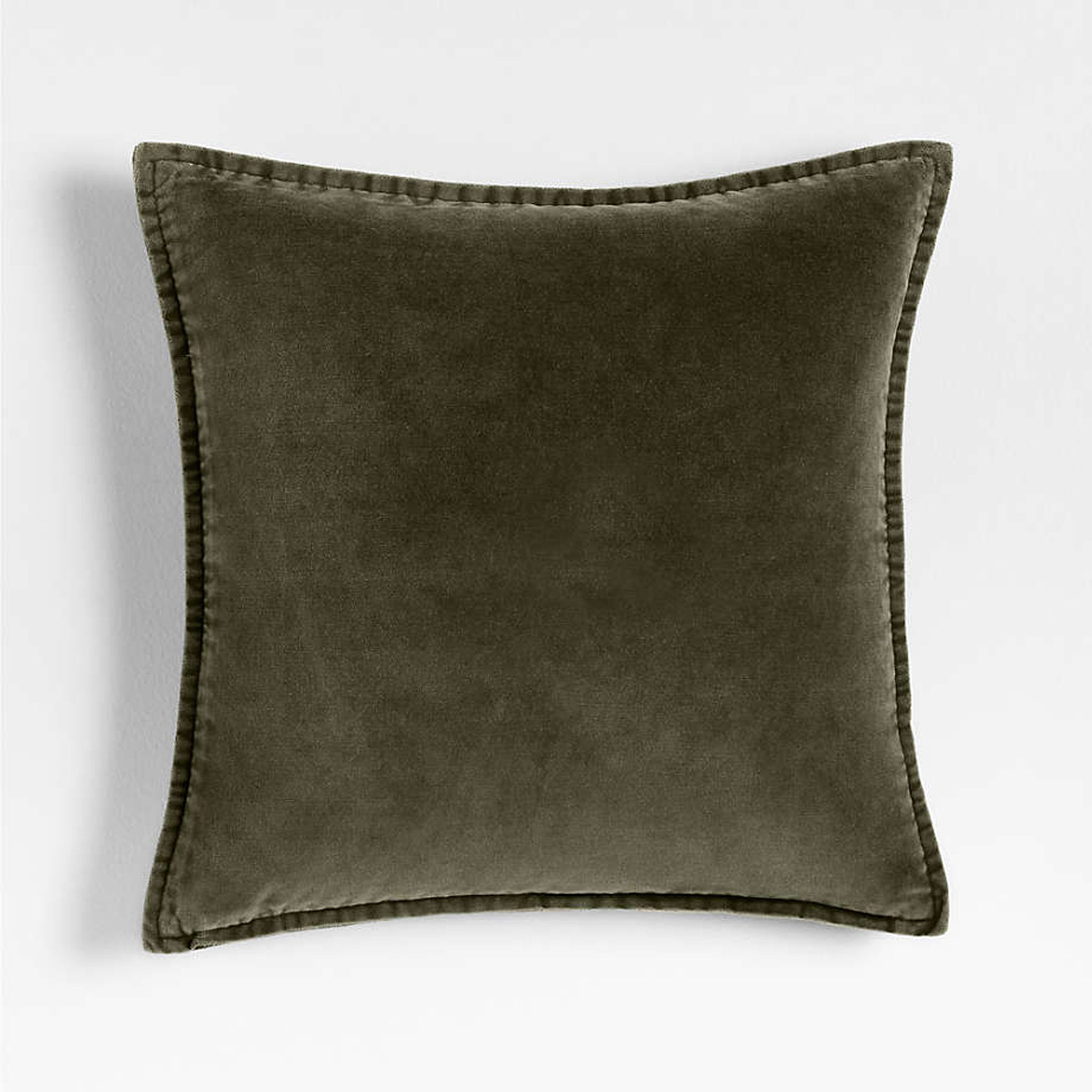 Moonstone Pillow - Burnt Green