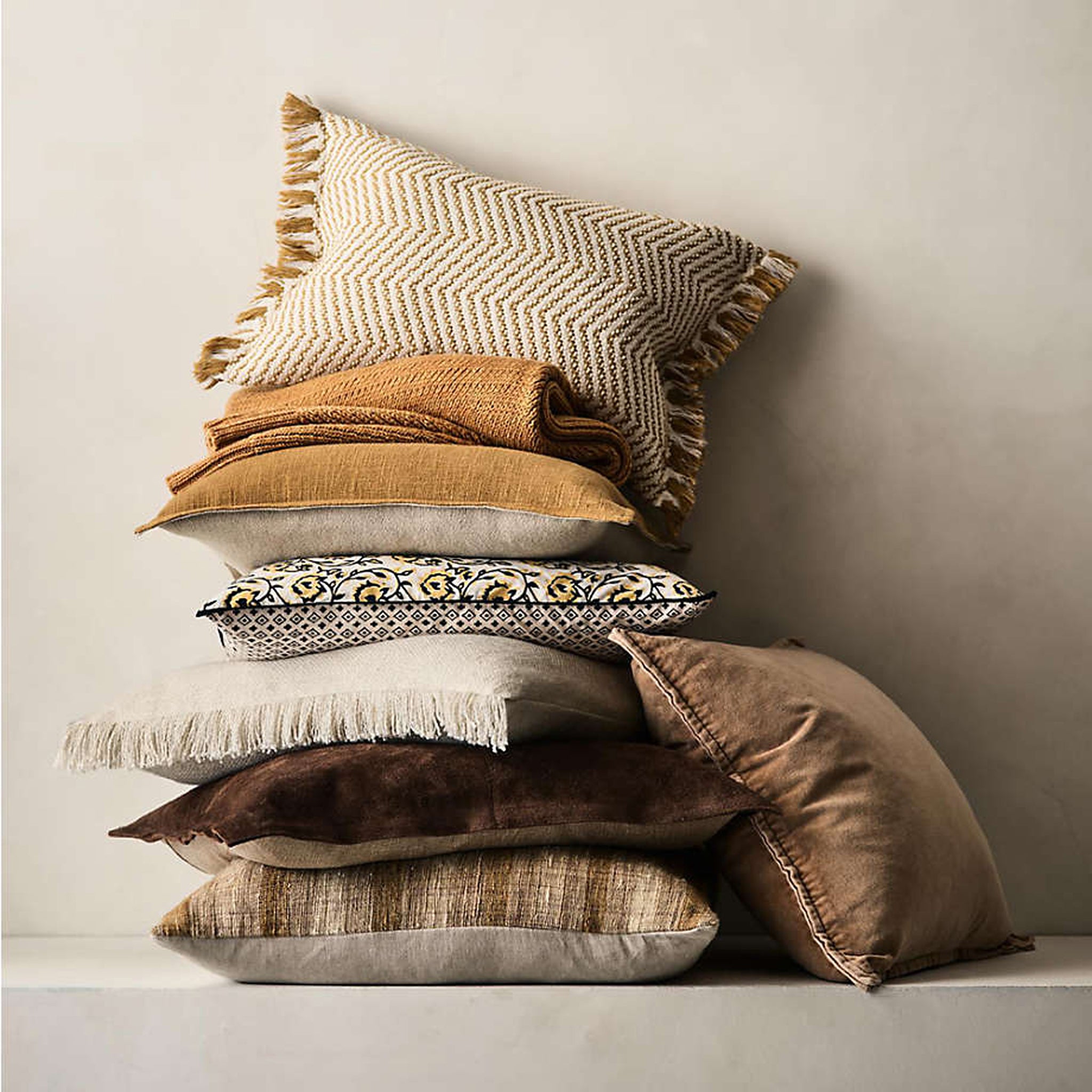 Moonstone Pillow - Burnt Orange