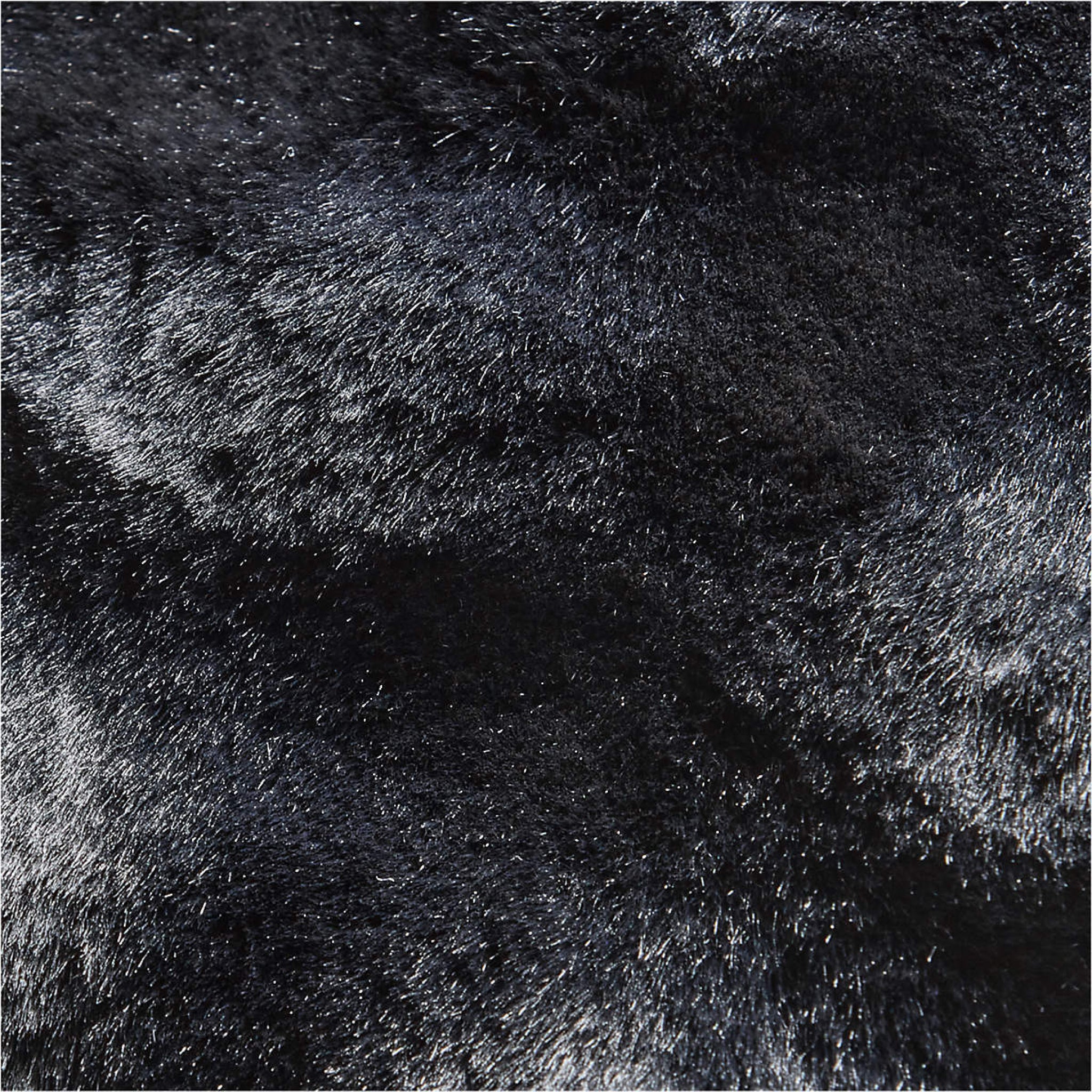 Plush Pillow - Black