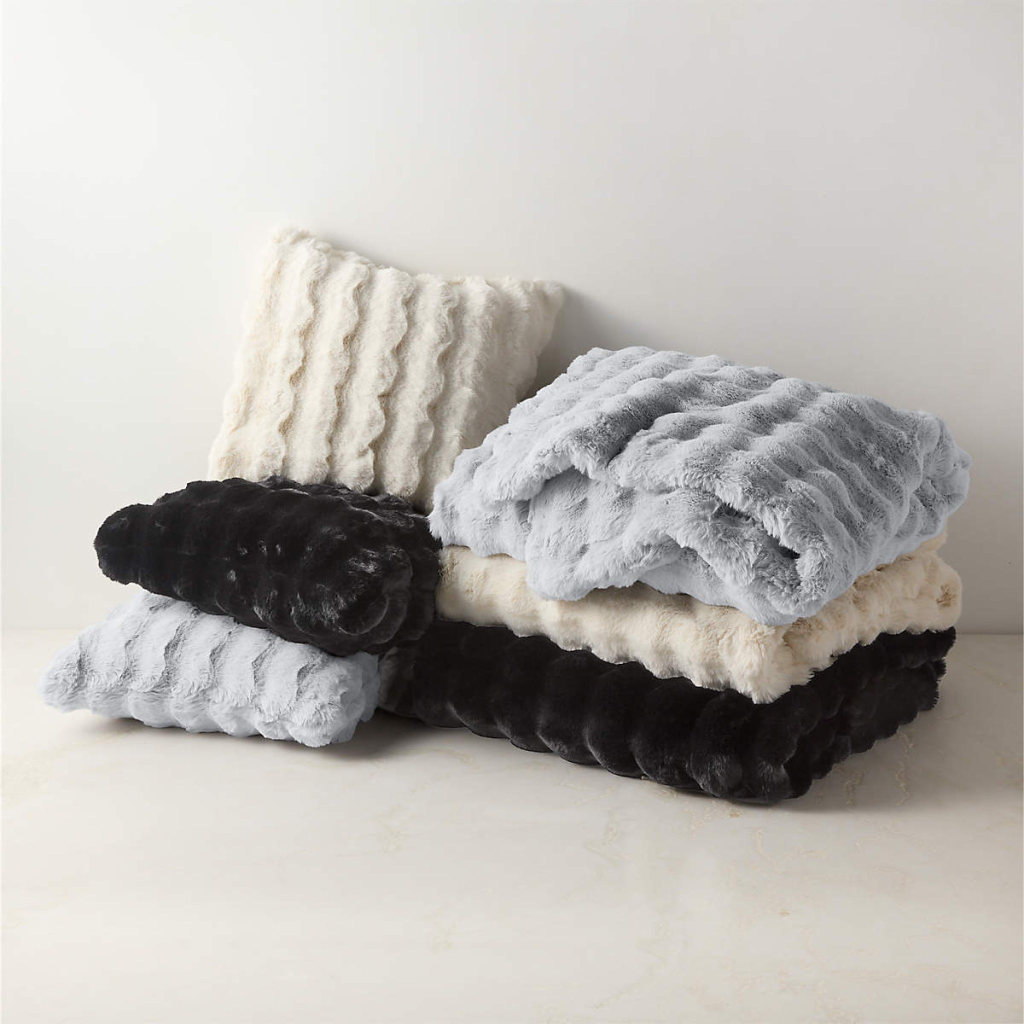 Plush Pillow - Black