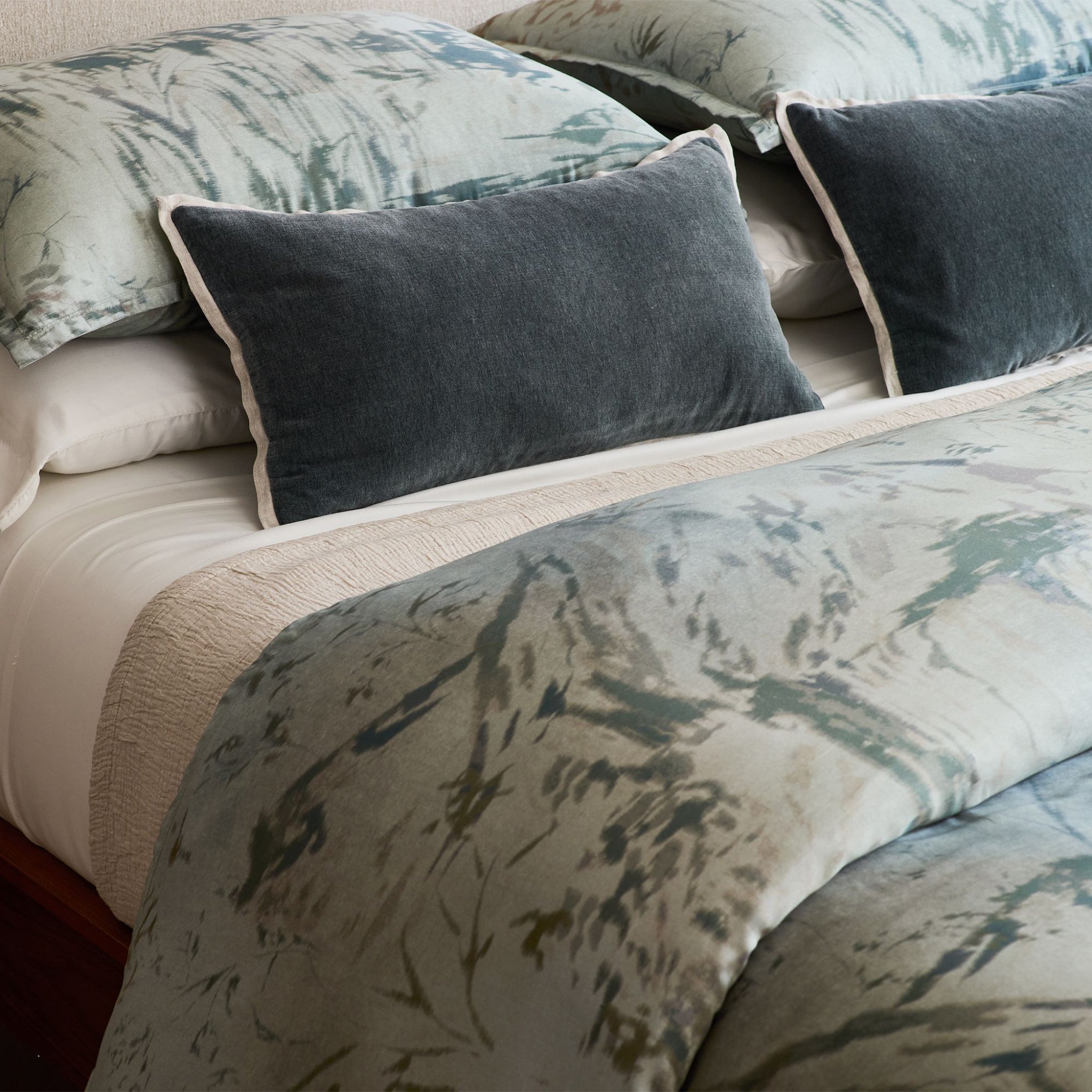 Rhode Square Pillow - Brown