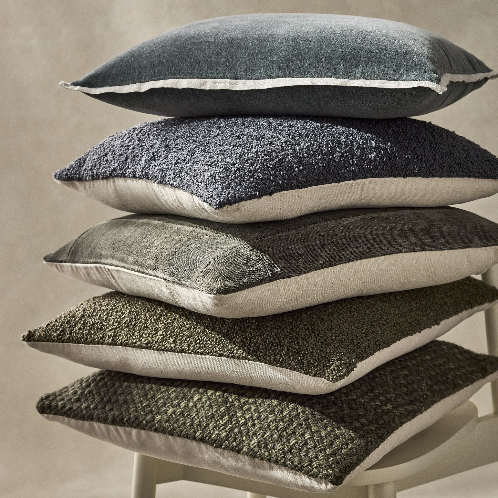 Rhode Square Pillow - Brown