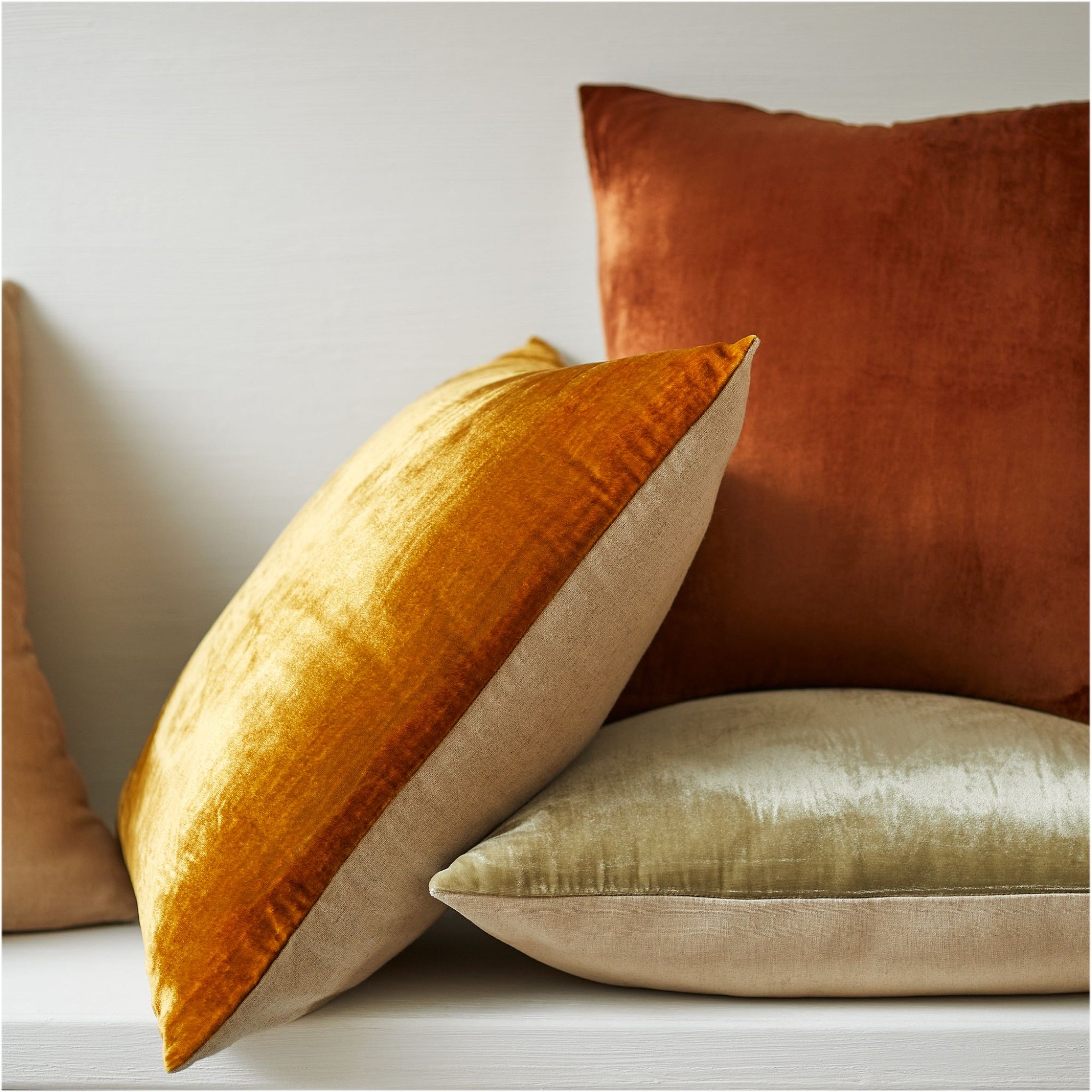 Caden Square Pillow - Yellow