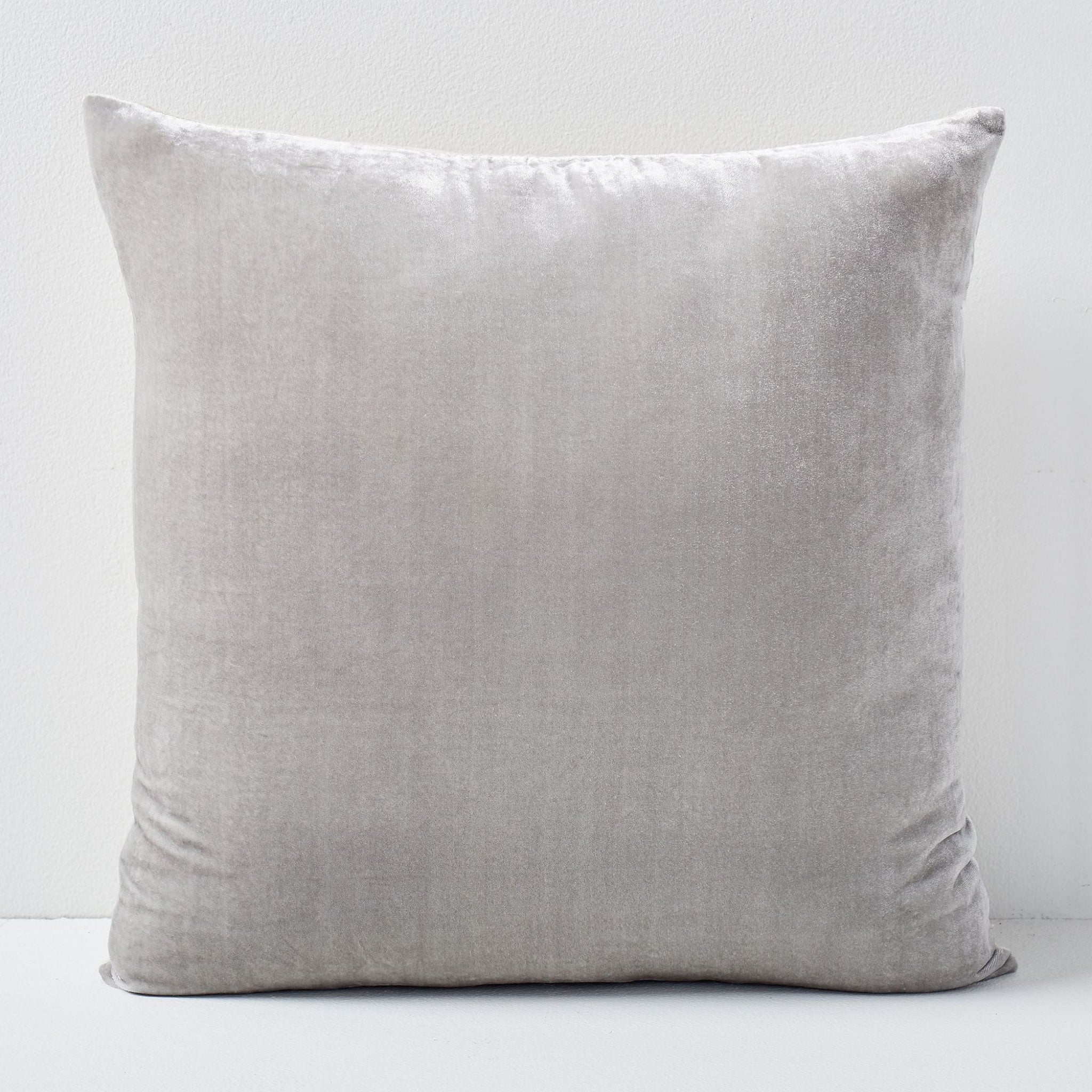 Caden Square Pillow - Light Grey