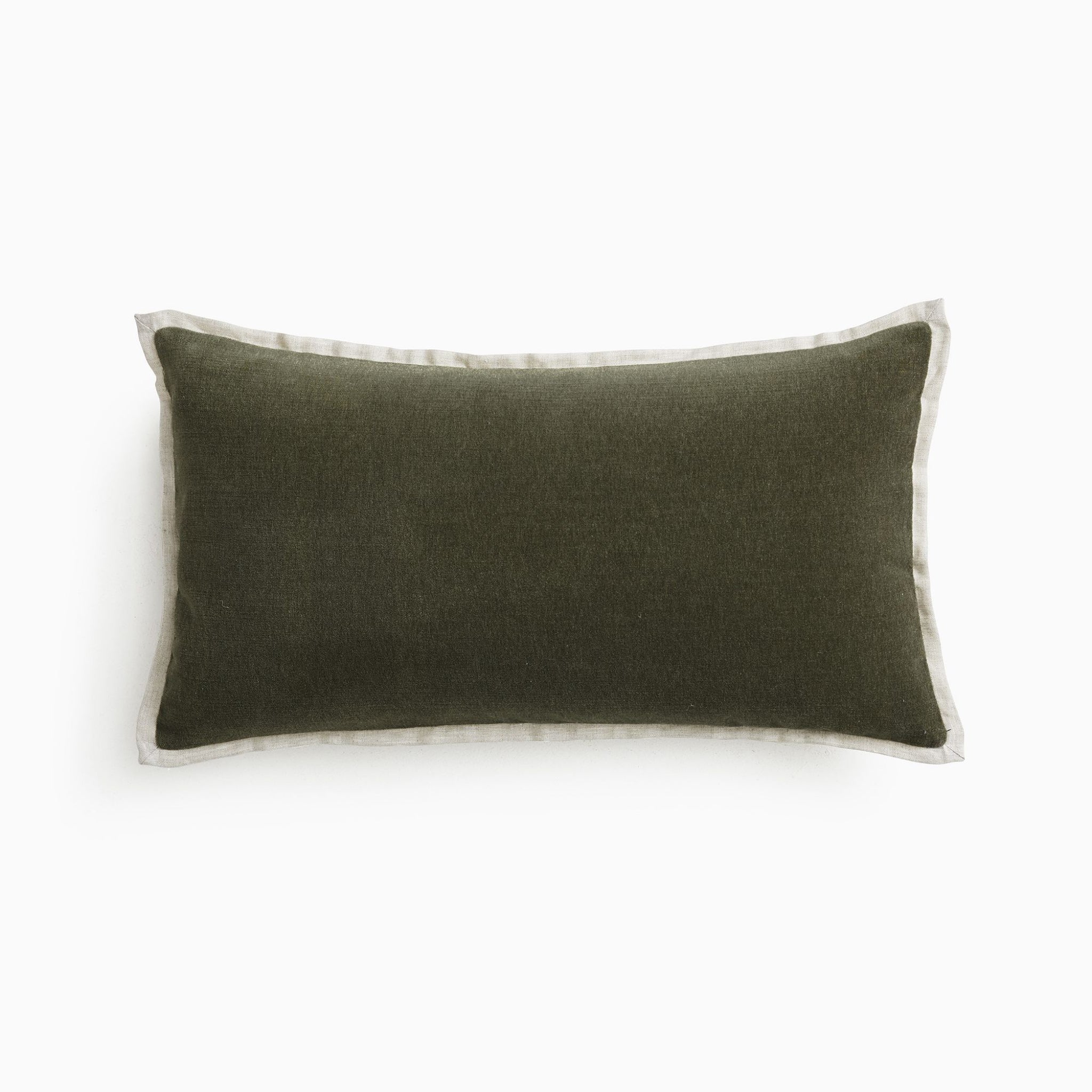 Rhode Lumbar Pillow - Dark Green