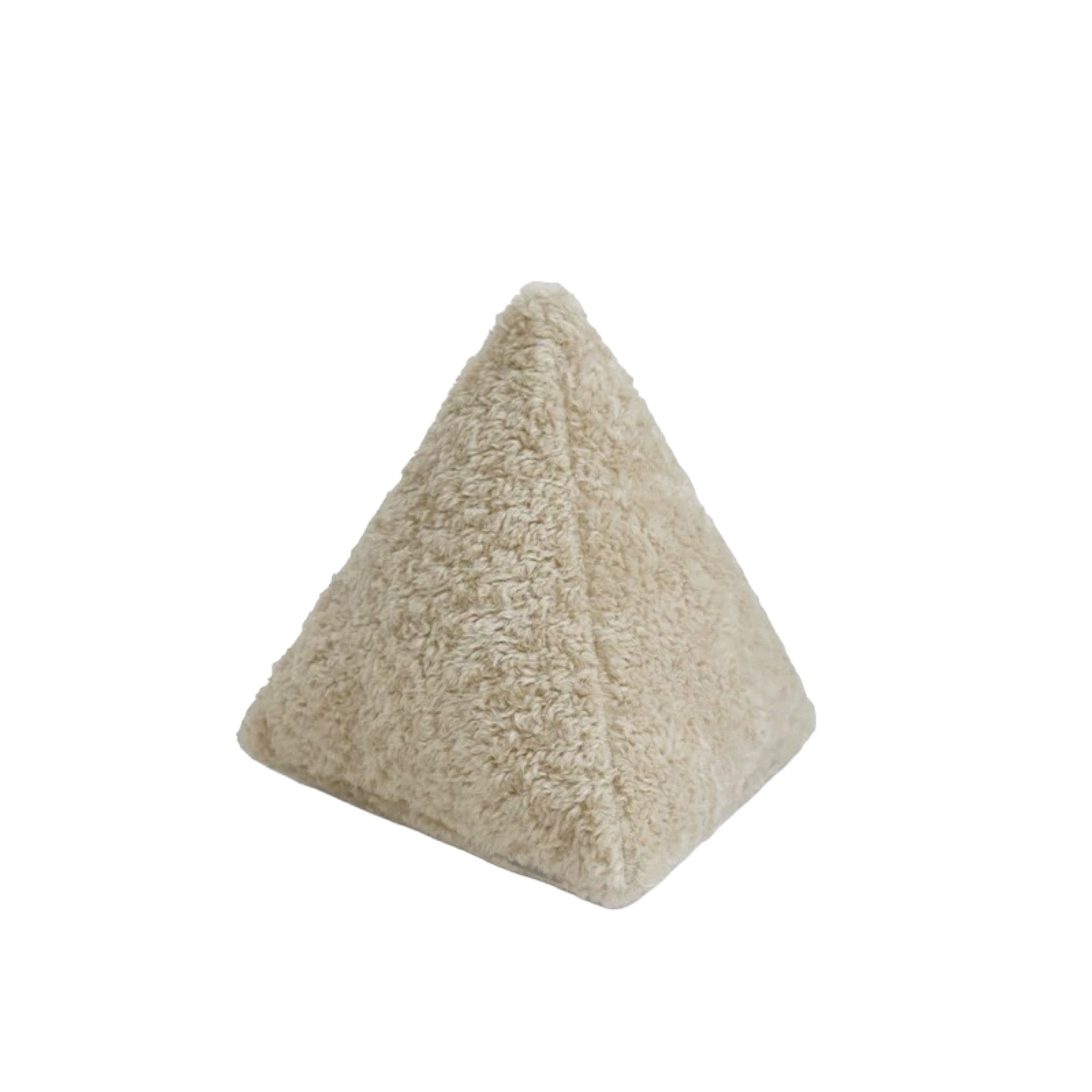 Pyramid Pouf - Cream